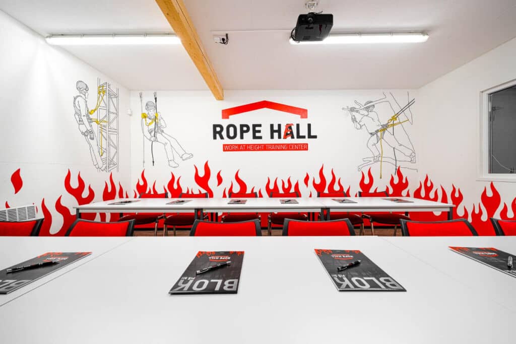 ROPE HALL školicí místnost